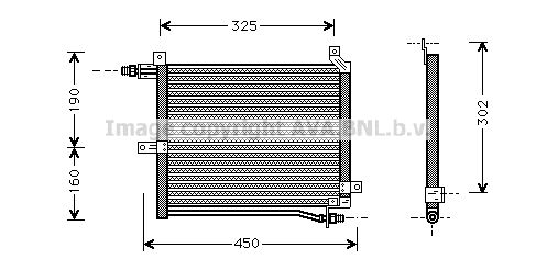 AVA QUALITY COOLING Lauhdutin, ilmastointilaite SZ5042